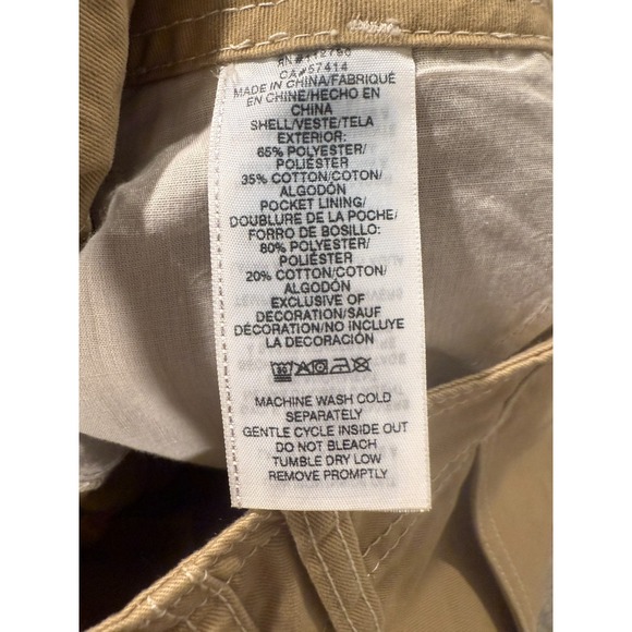 True Religion Cargo Pants Men's 32 Travertine Cotton Relaxed Fit Utility Pockets - Picture 4 of 11